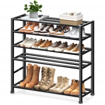 KEETDY 5-Tier Heavy Duty Shoe Rack for Garage Entryway