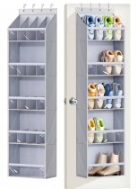 KEETDY 20 Pairs Over The Door Shoe Organizer