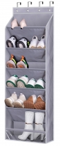 KEETDY Over The Door Shoe Organizer Fit Big Shoes Large Shoe Rack for Door