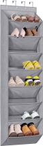 KEETDY Over The Door Shoe Organizer with 8 Deep Pockets