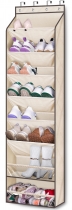 KEETDY Over The Door Shoe Organizer Fit 20 Pairs 